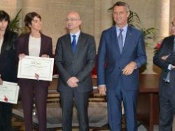 Monaco : cérémonie de Remise de Diplôme par le Directeur de l'Ecole Nationale de la Magistrature à deux élèves magistrats monégasques