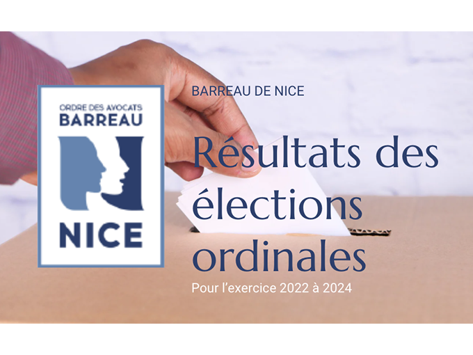 Barreau de Nice : résultat