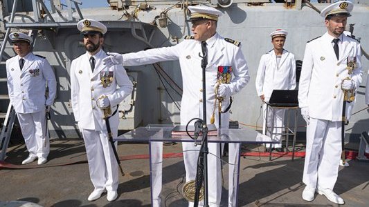 Clément Bosson, commandant du PHM Commandant Ducuing