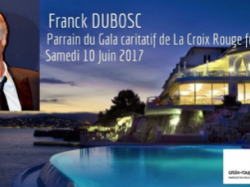 Franck Dubosc, parrain du Gala caritatif annuel de la Croix-Rouge française