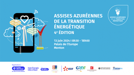 Assises Azuréennes de la Transition Énergétique : 4e édition à Menton le 13 juin 