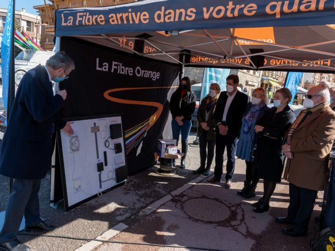 Lancement de la fibre