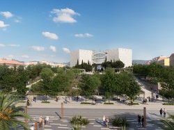 Présentation de "La forêt urbaine", suite de la promenade du Paillon