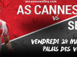 Venez soutenir l'AS CANNES VOLLEY pour le dernier match de la saison régulière le 24 !