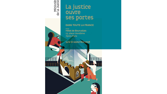 JEP : la Justice ouvre ses portes dans toute la France Samedi 15 et dimanche 16 septembre 2018