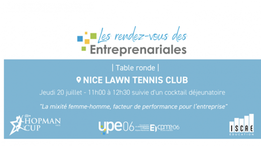 1er Rendez-vous des Entreprenariales : Table ronde "Mixité femme-homme et performance pour l'entreprise." 