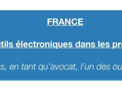 Avocats prenez 2 minutes pour répondre au questionnaire européen sur votre utilisation des moyens électroniques 