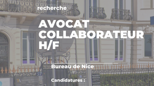 Le cabinet Talliance Avocats recherche un avocat collaborateur H/F