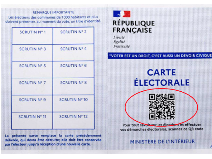 Carte électorale : du (...)