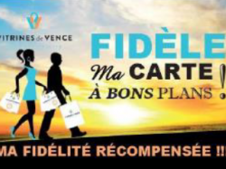 Les Vitrines de Vence lancent « FIDELE » la carte fidélité multi commerces