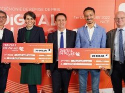 AMKbiotech et Livmed's remportent l'édition niçoise 2022 du concours Digital InPulse de Huawei