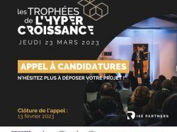 Trophées de l'Hypercroissance 2023 : l'appel à candidatures est ouvert