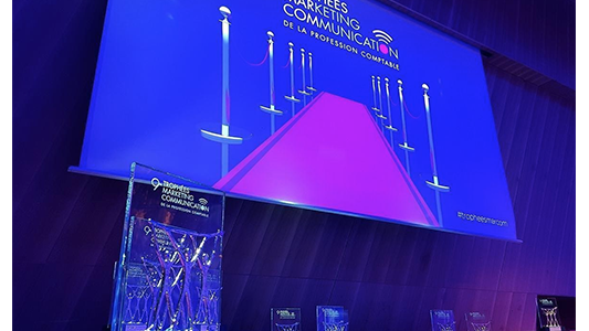 Absoluce lauréat Digital des Trophées Marketing Communication de la profession comptable 2017 