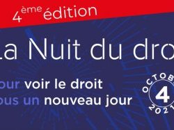 Nuit du droit : ce sera le 4 octobre 2021