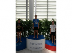 Natation : Michel Arkhangelsy 12 ans bat le record Régional du 100M DOS !!