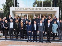 Jérôme Viaud élu président de l'association des Maires des Alpes-Maritimes