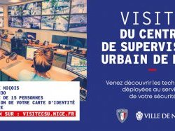 Centre de Supervision Urbain : Reprise des visites ouvertes aux Niçois dès le 3 octobre