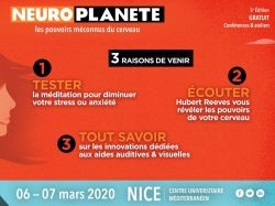 5e édition de Neuroplanète les 6 et 7 mars au CUM de Nice 