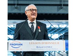 Roland Gomez, Président Fondateur de PROMAN, distingué Chevalier de la Légion d'honneur