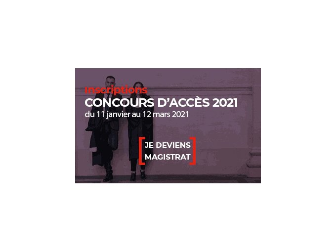 Ouverture des concours