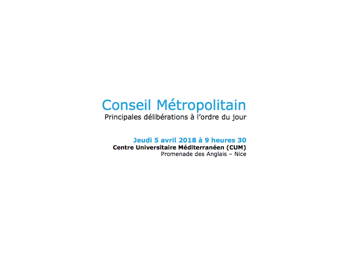 Conseil Métropolitain (...)