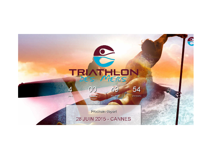 1ère édition du Triathlon