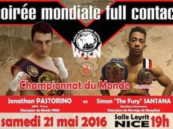 Full-contact : Championnats du monde et d'Europe à Nice le 21 mai