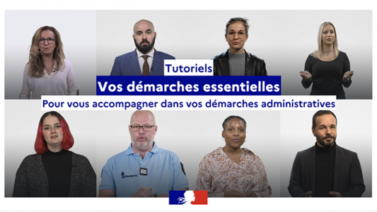 Simplification administrative : 11 tutoriels publiés par l'État pour accompagner les usagers dans les démarches essentielles