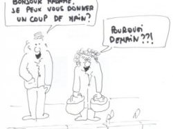 Le petit croquis de Robert Roux