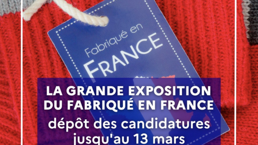 Grande Exposition du Fabriqué en France à l'Elysée : ouverture de l'appel à candidatures 2023