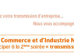 CCI Nice Côte d'Azur : soirée "transmission d'entreprise".