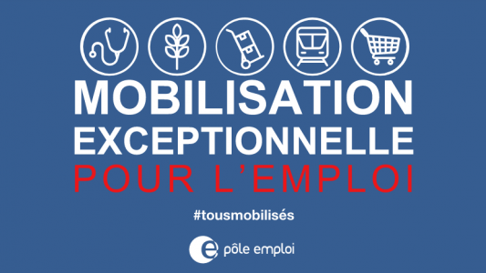 La plateforme Mobilisationemploi est lancée !