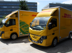 DHL EXPRESS renforce sa flotte de véhicules verts