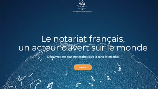 Le Conseil Supérieur des Notaires lance son site "France Notaires International"