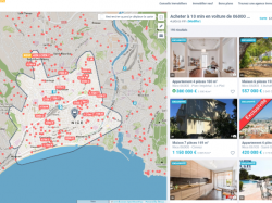 Bien'ici lance une innovation majeure pour trouver son logement en PACA : la recherche immobilière par temps de transport