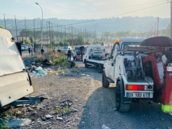 Évacuation du campement « Luciano » situe ? sur le territoire de la commune de Nice