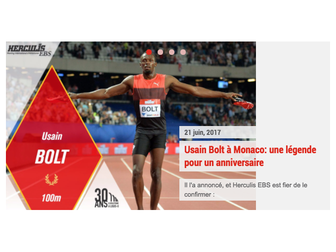 Usain Bolt à Monaco : (...)