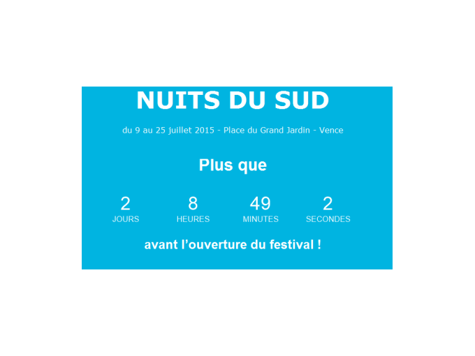 #NDS2015 J - 2 avant (...)