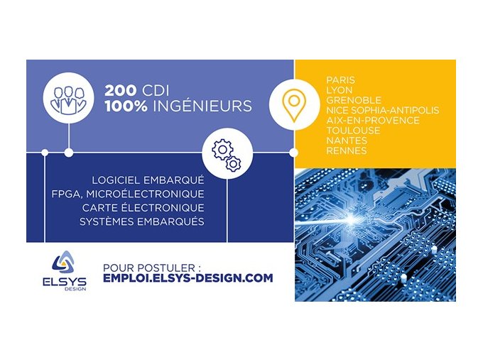 ELSYS Design recrute (...)