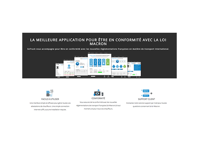 So Truck : l'application