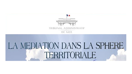 Colloque « la médiation dans la sphère territoriale » - mardi 28 novembre à Antibes