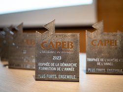 Trophées 2023 de la CAPEB 06 : six adhérents exceptionnels récompensés