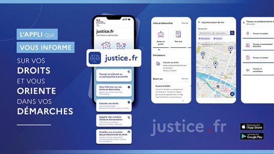 Une application mobile pour une justice plus accessible