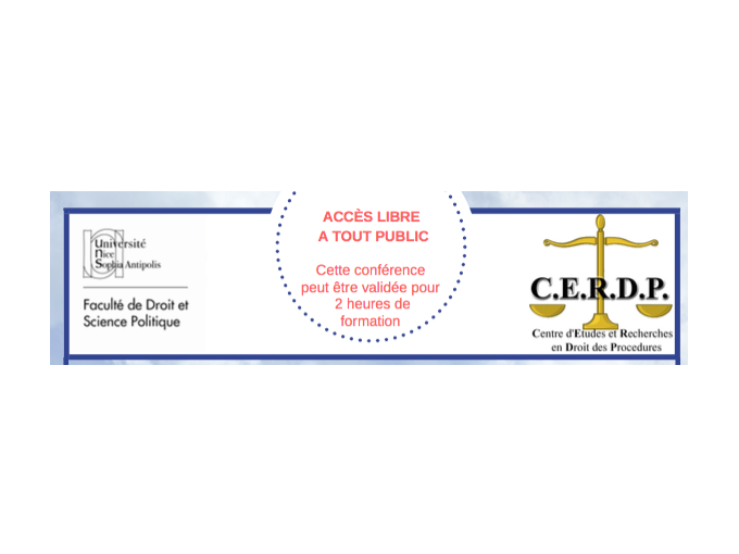 Conférence CERDP - La (...)