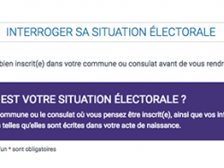 Élections : vous pouvez vérifier votre inscription sur les listes électorales en ligne !