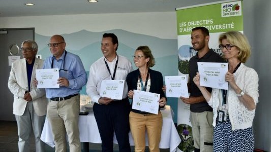 Le label aérobio à l'aéroport du Golfe de Saint-Tropez