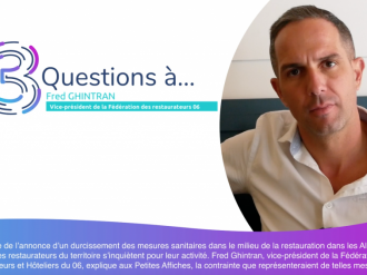 3 questions à Fred Ghintran vice-président de l'UMIH 06