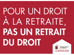 Le Barreau de Grasse mobilisé contre le projet de réforme des retraites