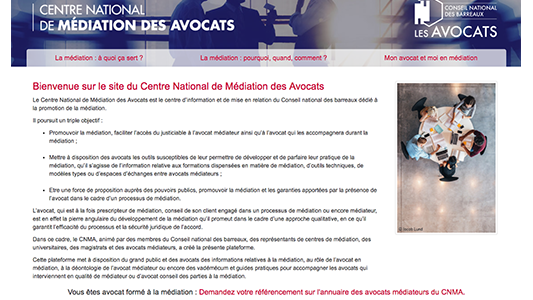 Le site grand public pour trouver son avocat médiateur a été lancé ce jour par le CNB !