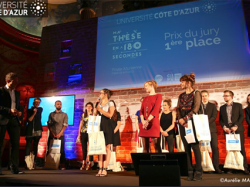 Océane Acquier remporte la finale azuréenne du concours ma thèse en 180 secondes